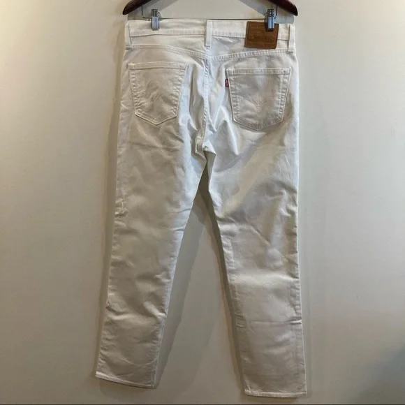 LEVI’S 511 Sz 33 x 32 Premium Denim White Jeans - Picture 5 of 12